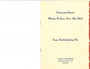 Commencement Program 51 1095 001